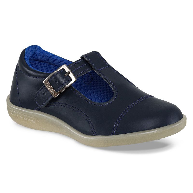 CROYDON - Zapatos Colegio Colegial Videl Azul para Niña Croydon