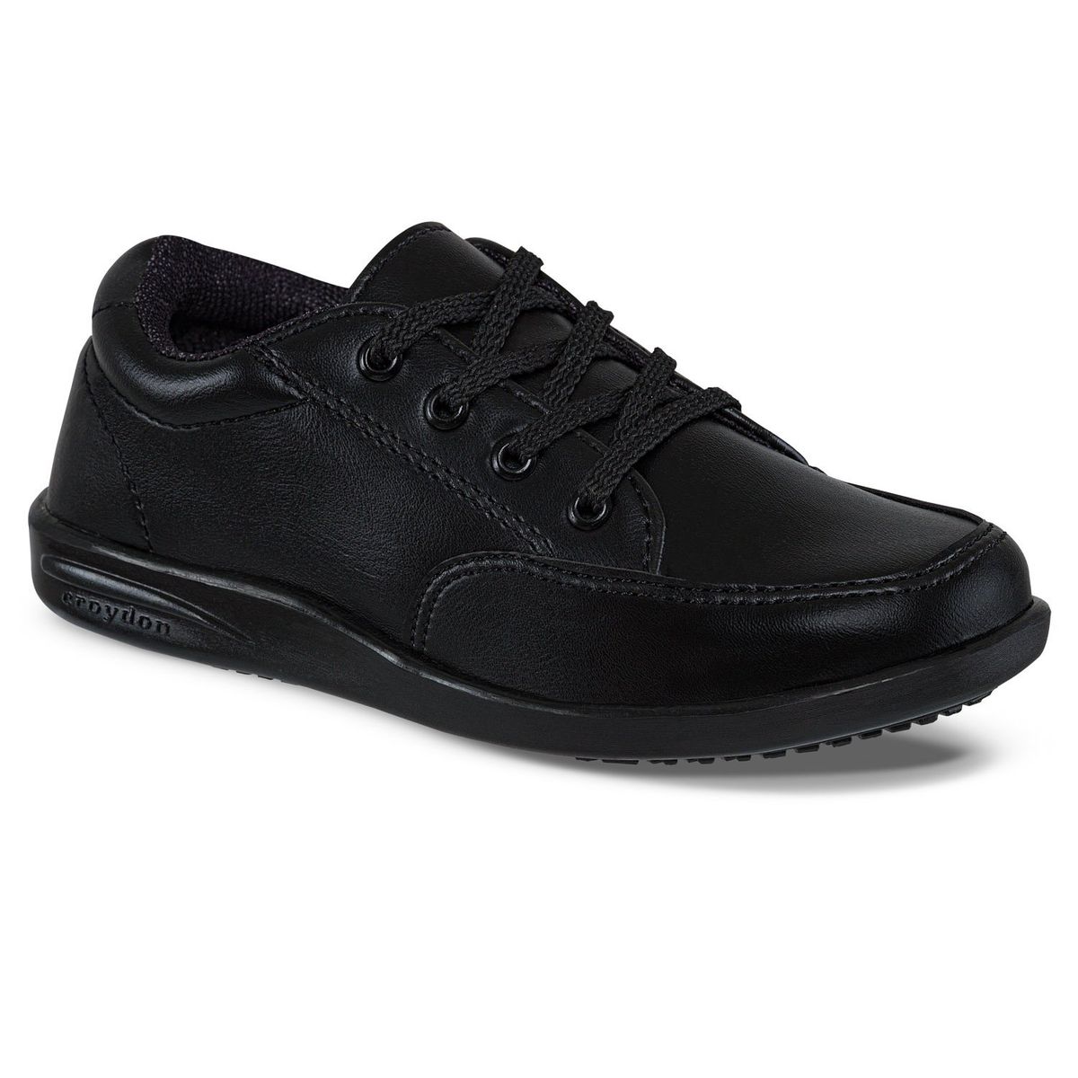 CROYDON - Zapatos Colegio Bagglia Negro-Negro Croydon para Niño