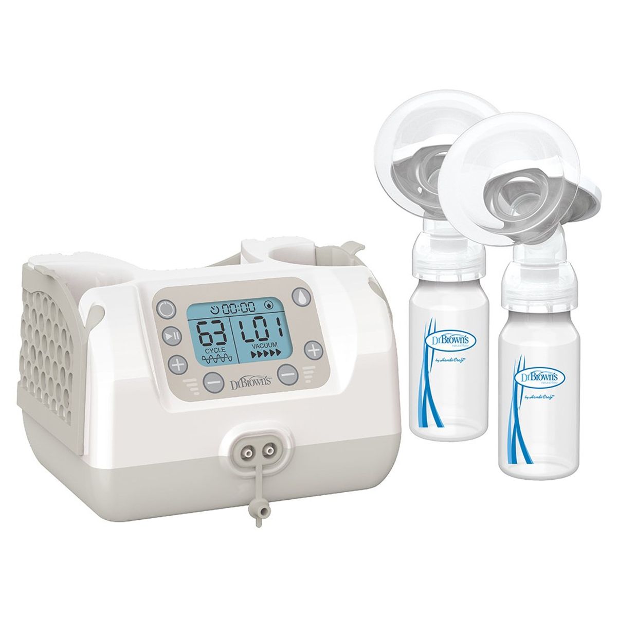 DR BROWNS - Extractor de Leche Materna Eléctrico Doble 2Teteros Dr Brown