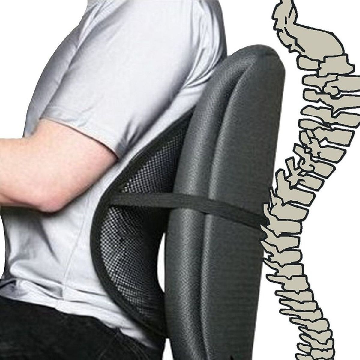 KIDSHOP - Soporte corrector de postura lumbar espaldar 15778-5