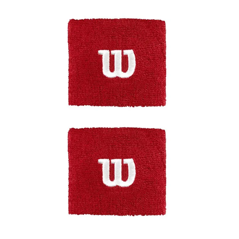 WILSON - Par De Muñequeras De Tenis Deportiva Sudor Wilson