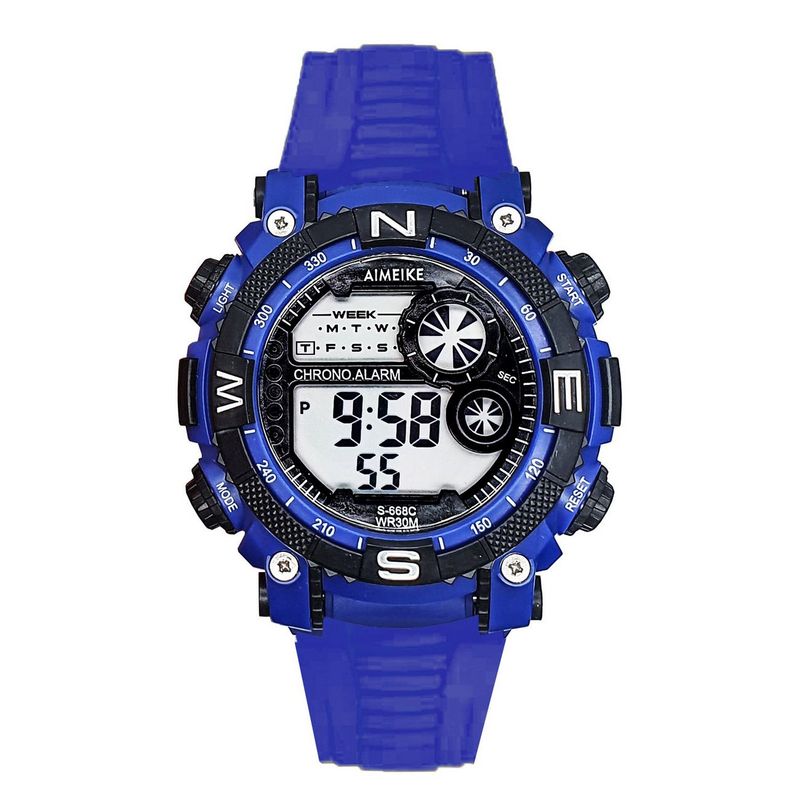 DAYOSHOP - Reloj Digital Luces Resistente Al Agua Orientaciòn  Estuche