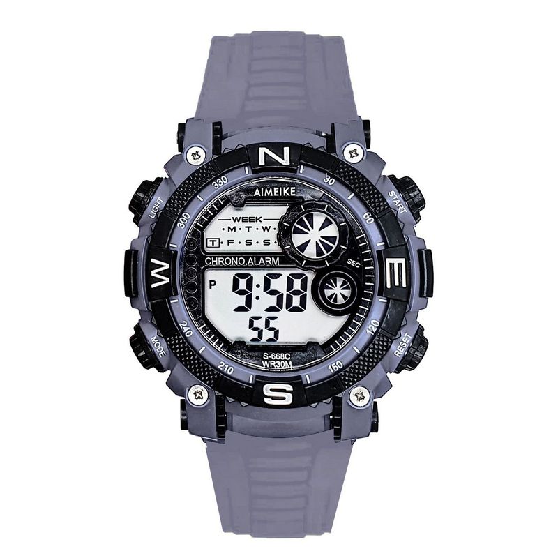 DAYOSHOP - Reloj Digital Luces Resistente Al Agua Orientaciòn  Estuche