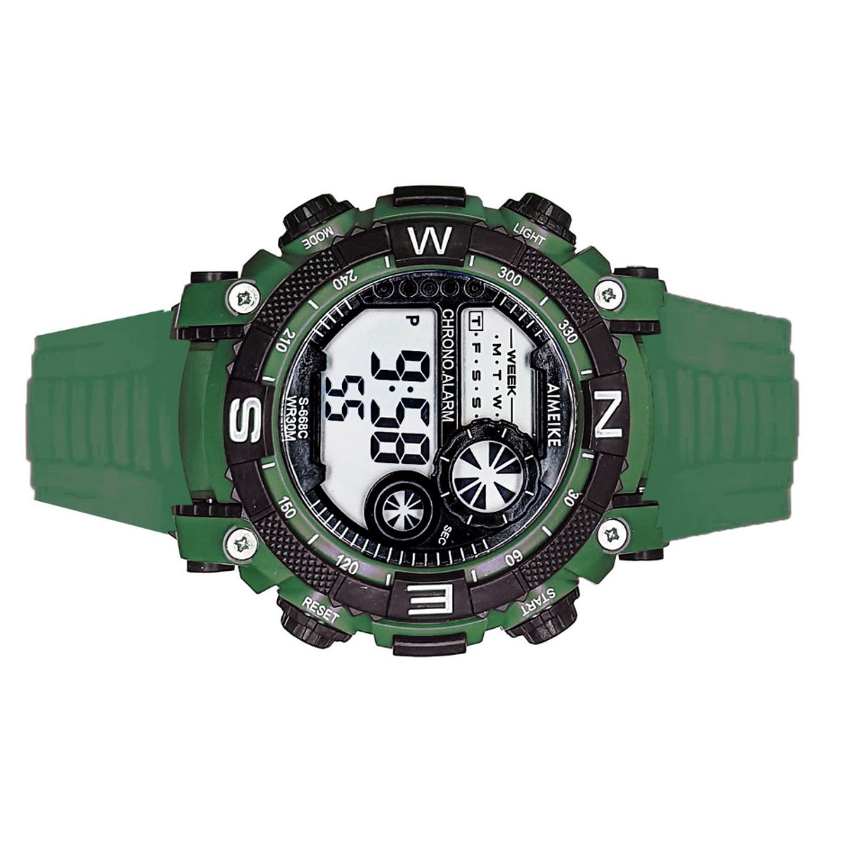 DAYOSHOP - Reloj Digital Luces Resistente Al Agua Orientaciòn  Estuche