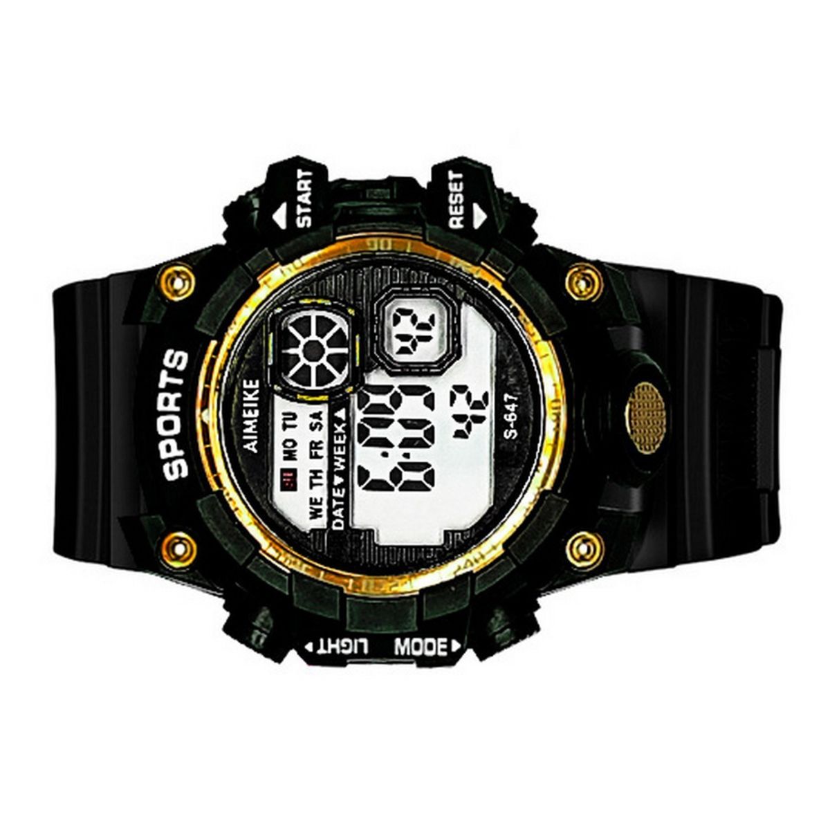DAYOSHOP - Reloj Digital Resistente Al Agua Impermeable Luces  Estuche