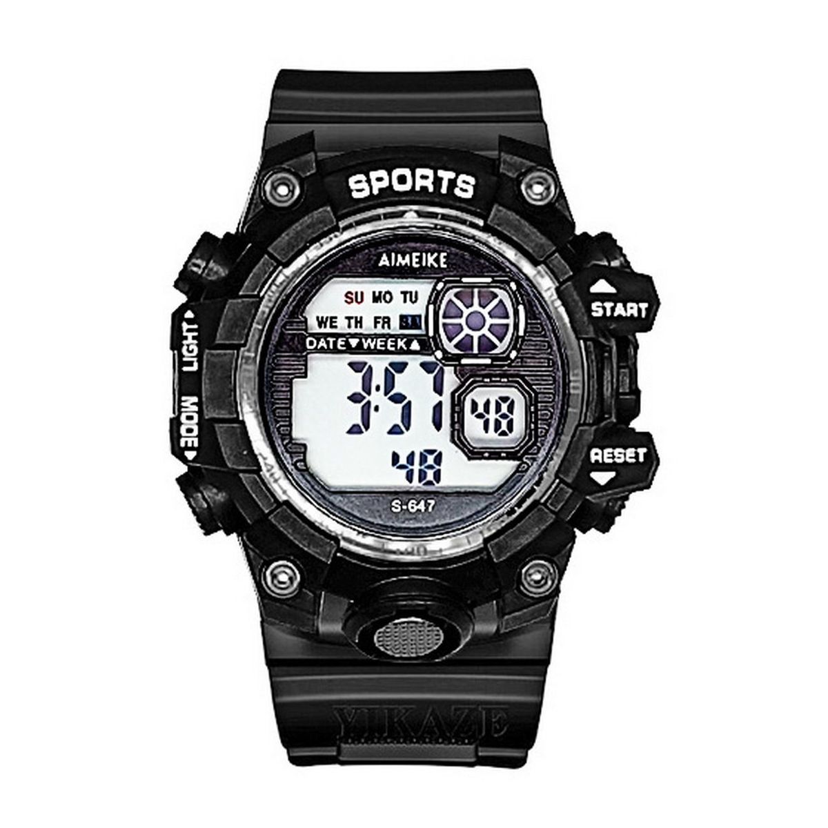 DAYOSHOP - Reloj Digital Resistente Al Agua Impermeable Luces  Estuche