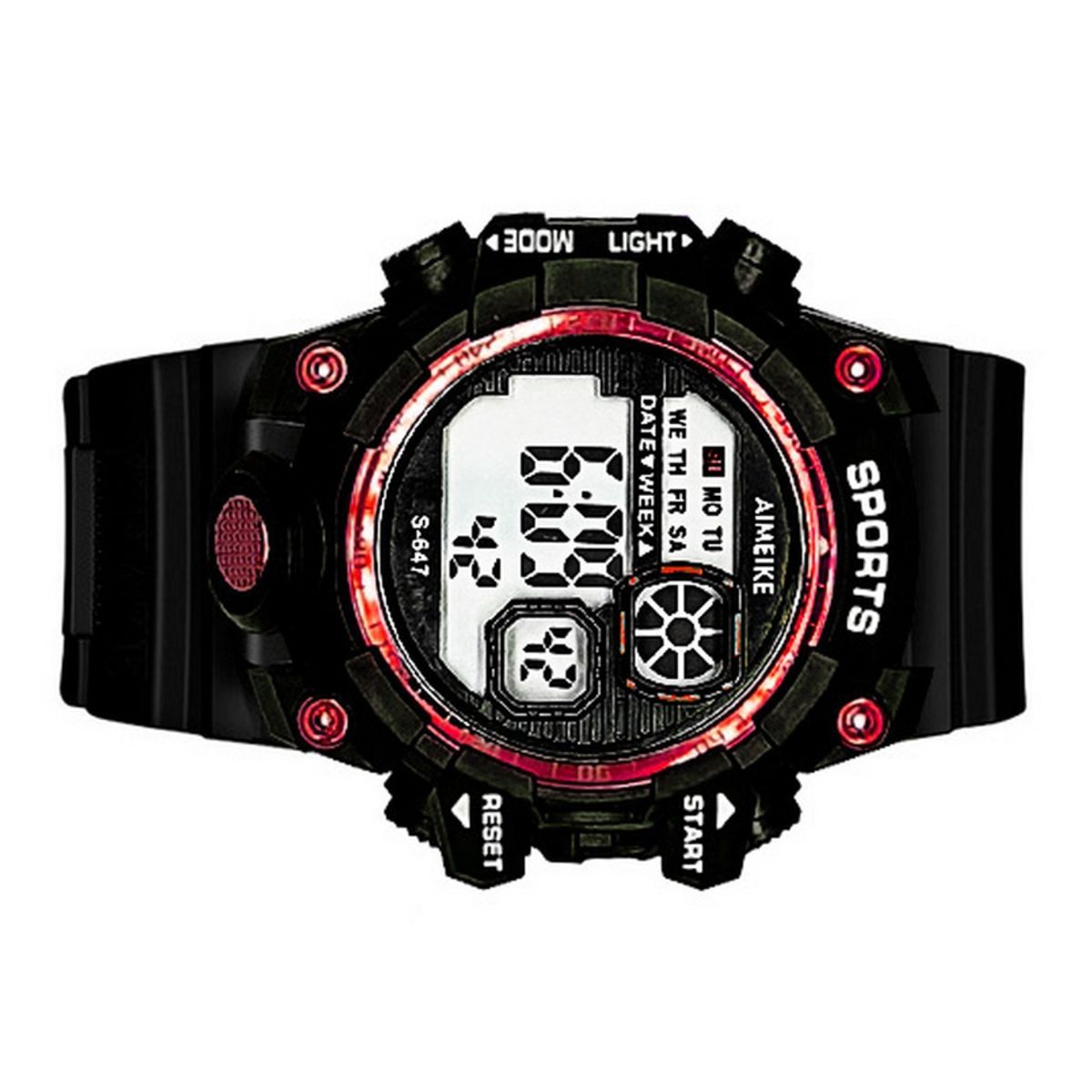 DAYOSHOP - Reloj Digital Resistente Al Agua Impermeable Luces  Estuche