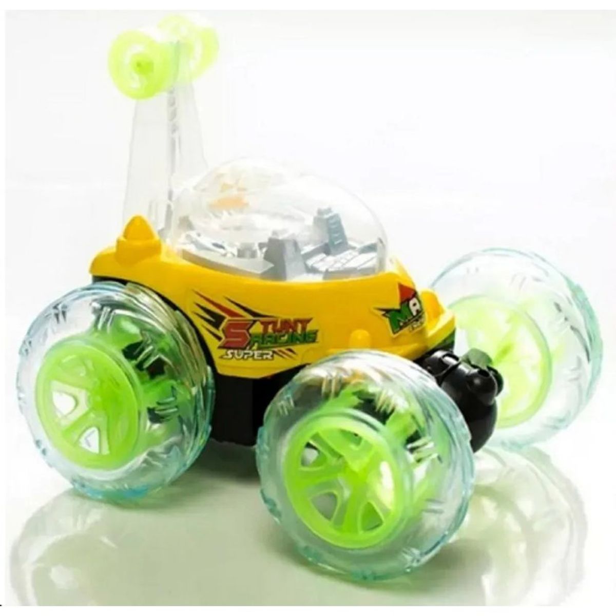 KIDSHOP - Carro Loco Recargable Control Remoto 360 9802M Amarillo