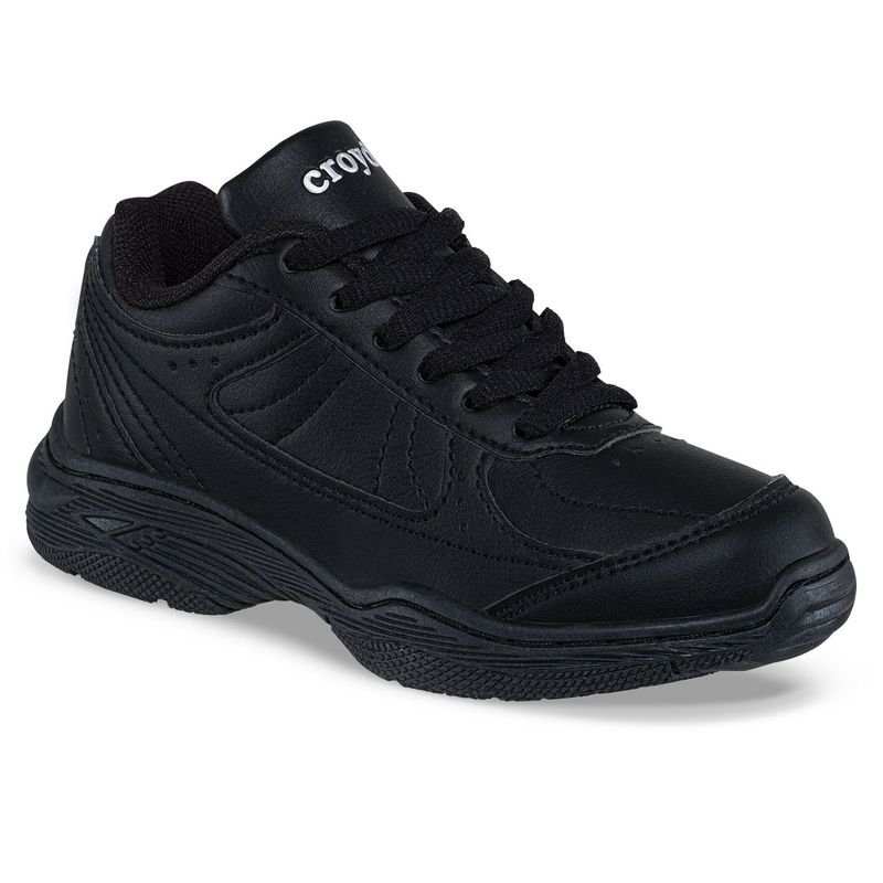 CROYDON - Tenis Colegio Colegial 10 New Negro para Niño y Niña Croydon