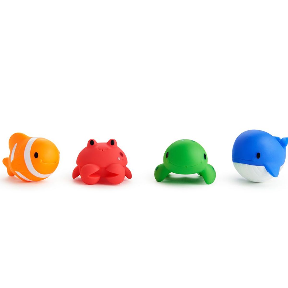 MUNCHKIN - Juguetes para Bebe - 4 Animales Marinos Bañera Bebe Munchkin