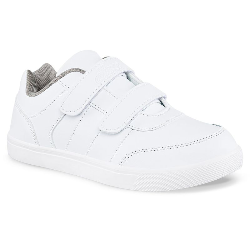 LOS GOMOSOS - Tenis Colegio Skoly Velcro Blanco Niño y Niña Los Gomosos