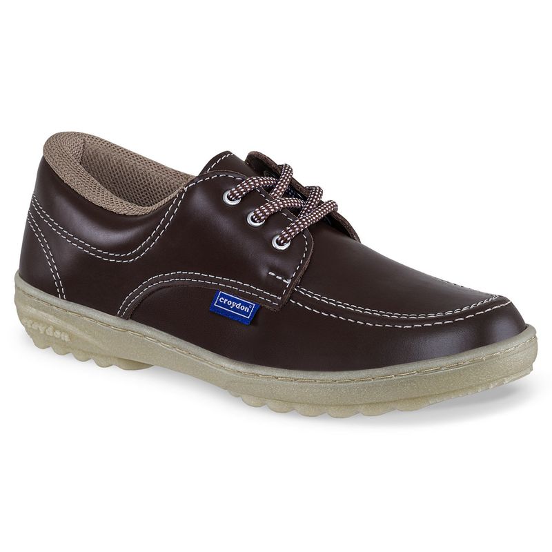CROYDON - Zapatos Colegio Leader Café para Niño y Niña Croydon