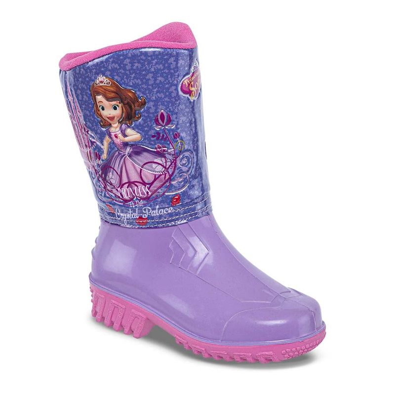 DISNEY - Botas Sofia celeste Fucsia para Niña Disney