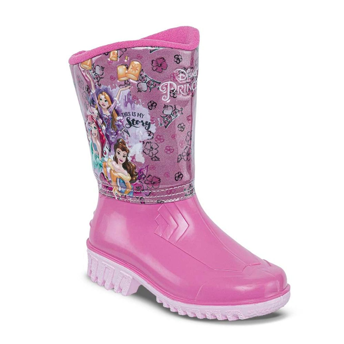 DISNEY - Botas Princesa laila Rosa Disney para Niña