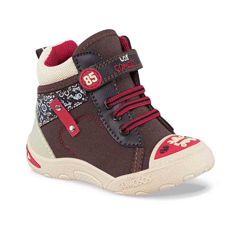 LOS GOMOSOS - Botas Persi Café para Bebés Los Gomosos