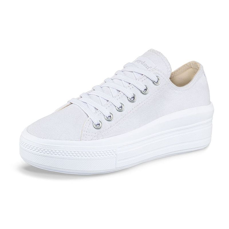CROYDON - Tenis Discovery Bajo Pl Blanco para Mujer Croydon