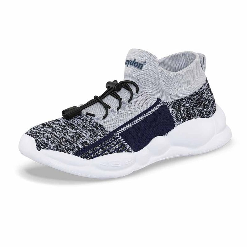 CROYDON - Tenis Running Nelil Gris-Negro para Niño Croydon