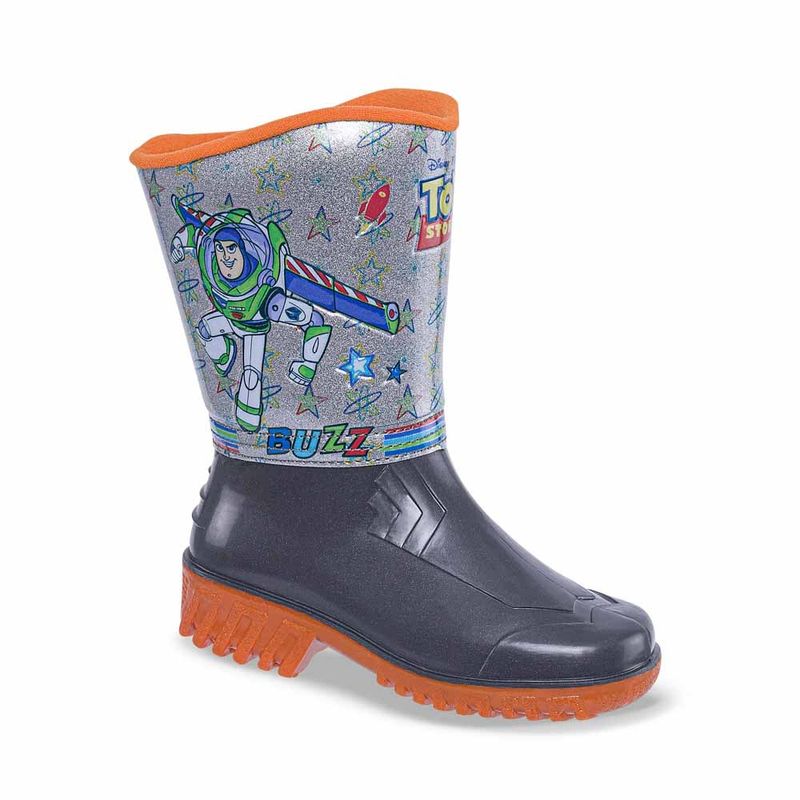 DISNEY - Botas Lluvia Toy Arif Gris O-Nar para Niño Disney