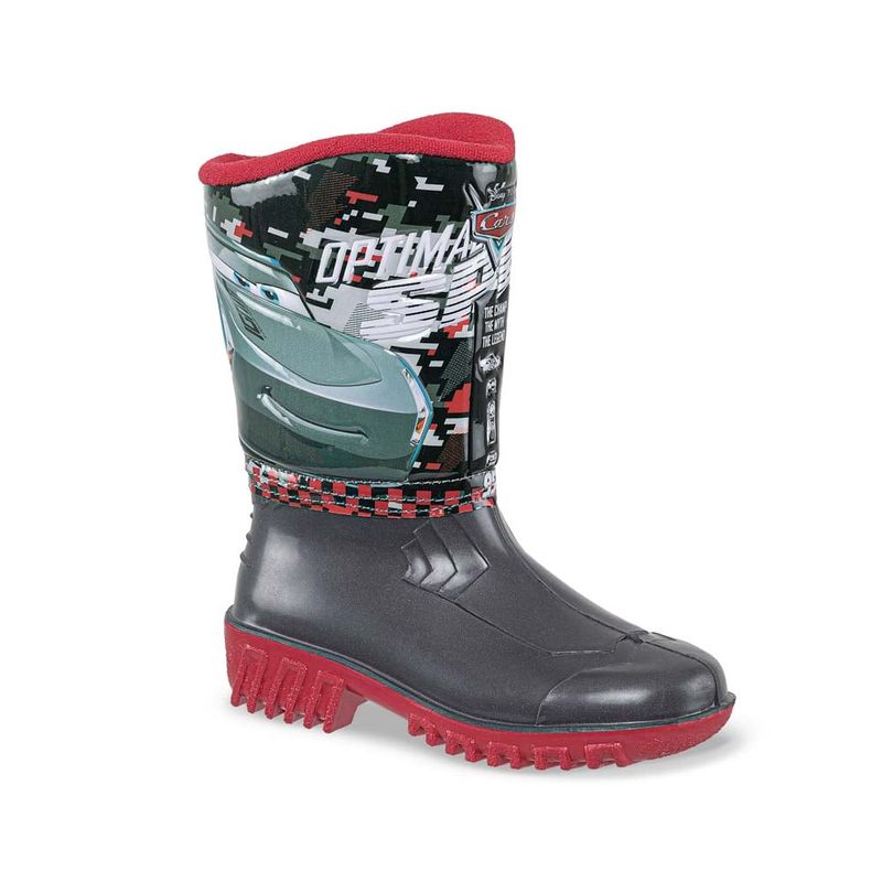 DISNEY - Botas Cars Rayan Gris-Rojo para Niño Disney