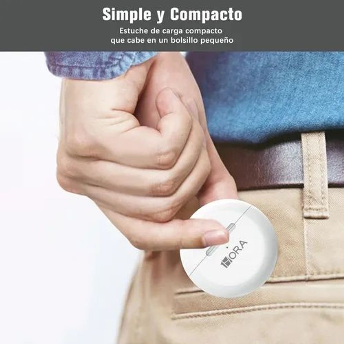 1 HORA - Audífonos In-ear Bluetooth Auriculares 6 Horas De Bateria