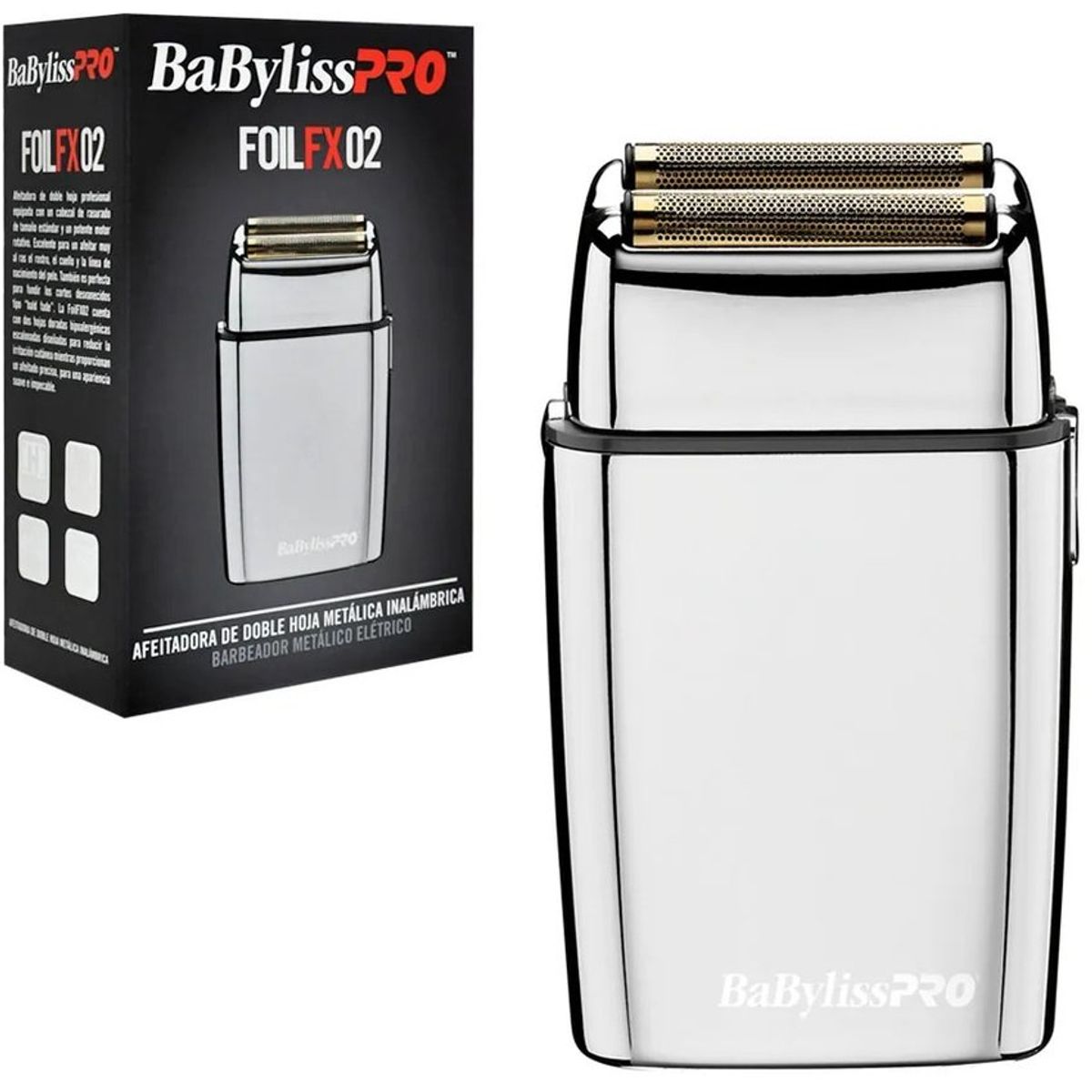 BABYLISS - Afeitadiora Foil Fx 02 Silver Color Plateado