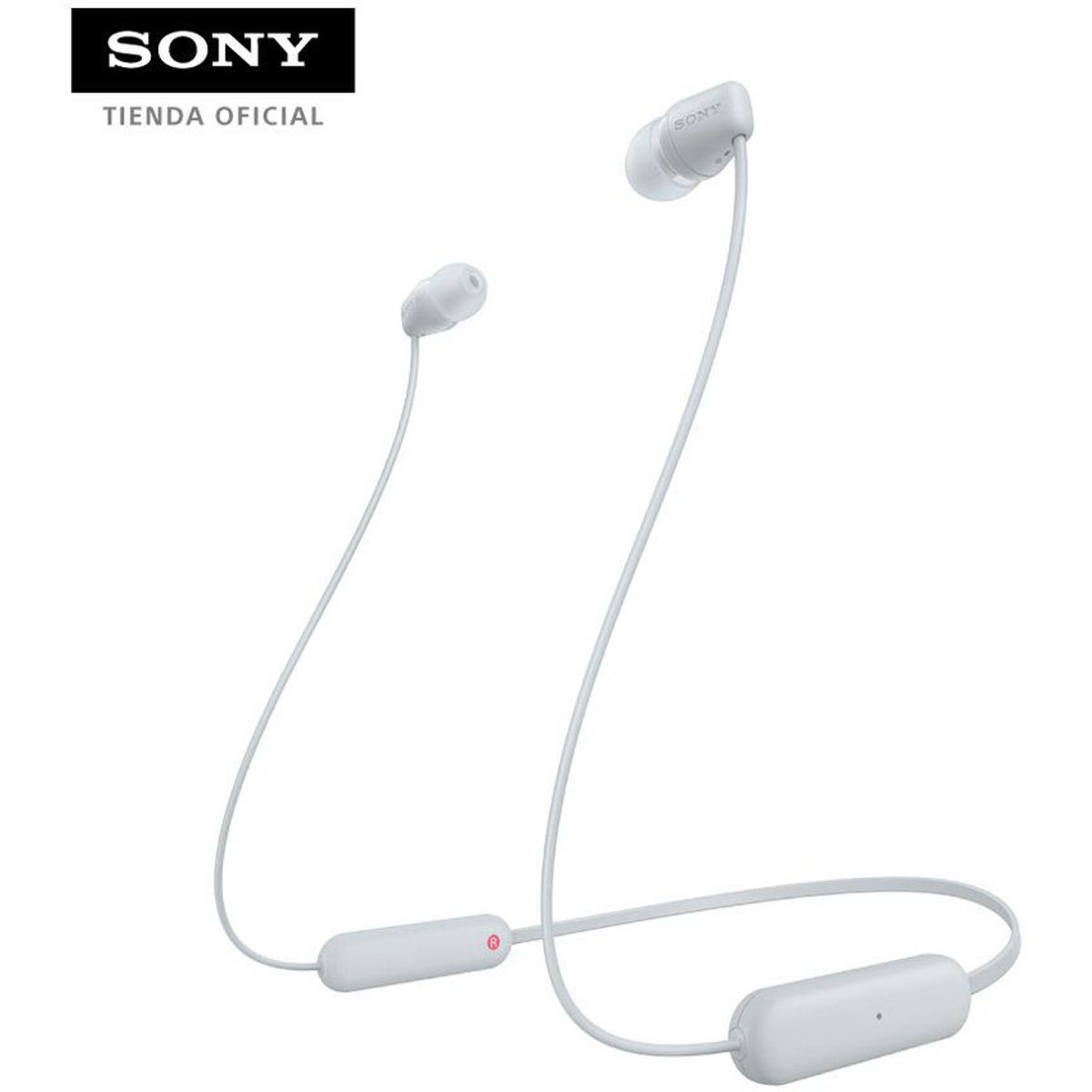 SONY - Audífonos internos inalámbricos wi-c100 - blanco