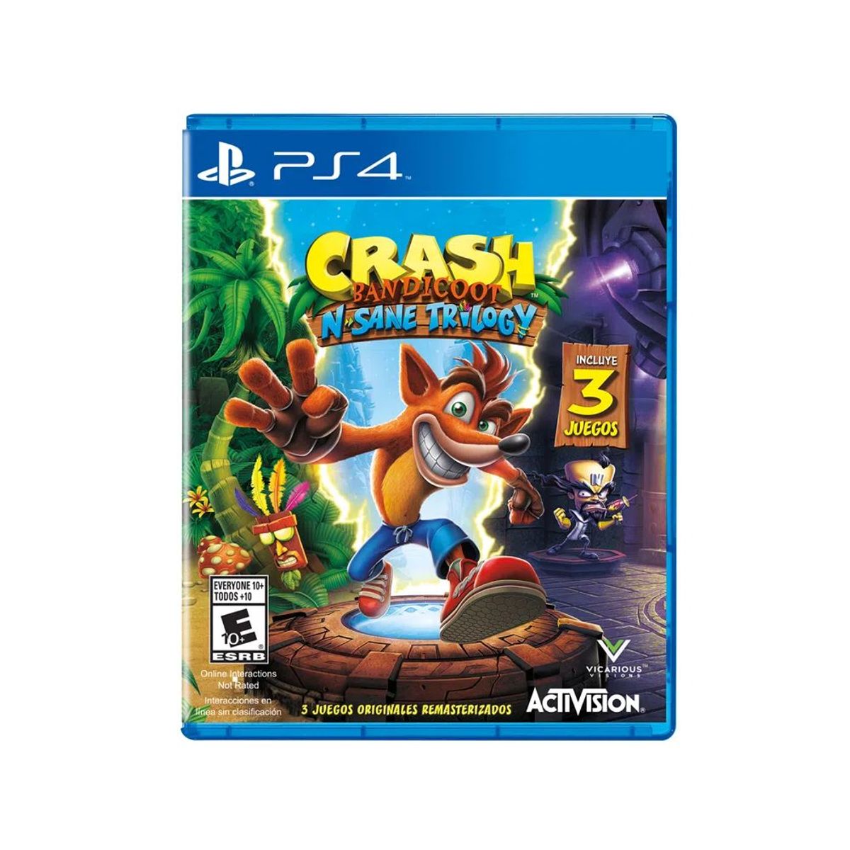SONY - Juego ps4 crash bandicoot n sane trilogy