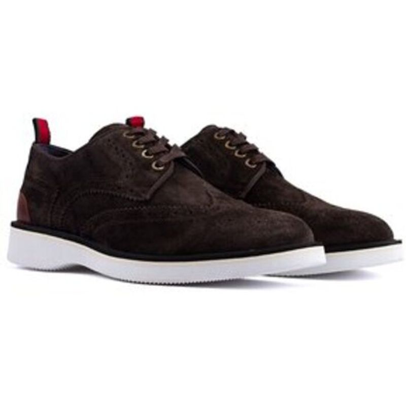 AMBITIOUS - Zapatos En Cuero Gamuza Para Hombre  AMBITIOUS Café CA-6445AM.4