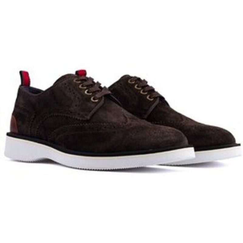 AMBITIOUS - Zapatos En Cuero Gamuza Para Hombre  AMBITIOUS Café CA-6445AM.4
