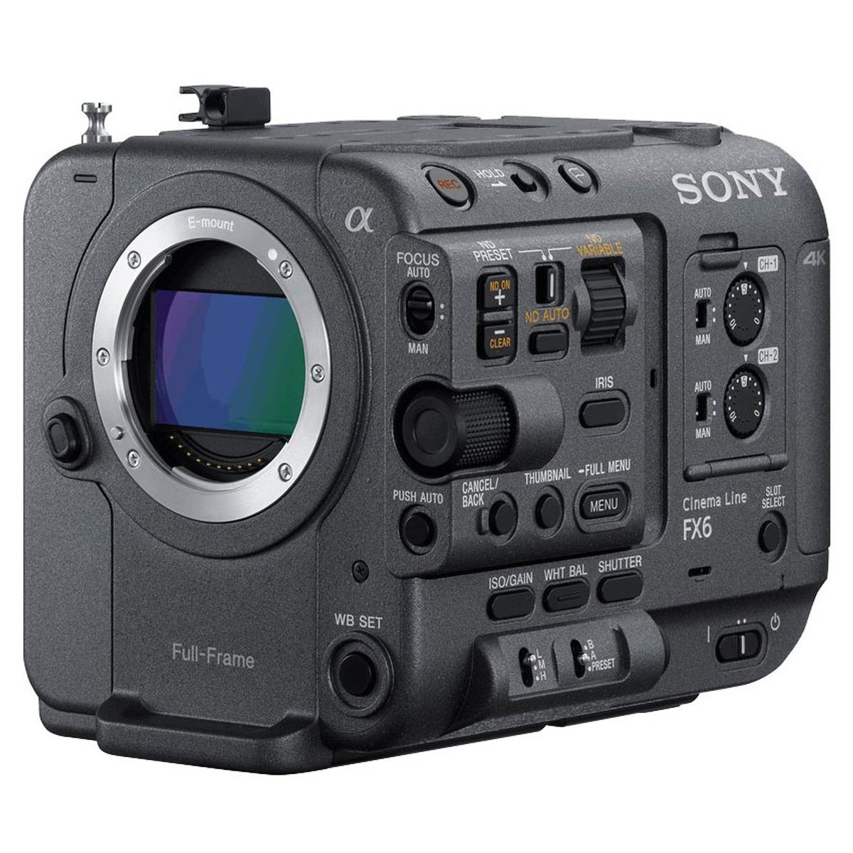 SONY - Cámara de cine sony cinema line fx6 - ilme-fx6v