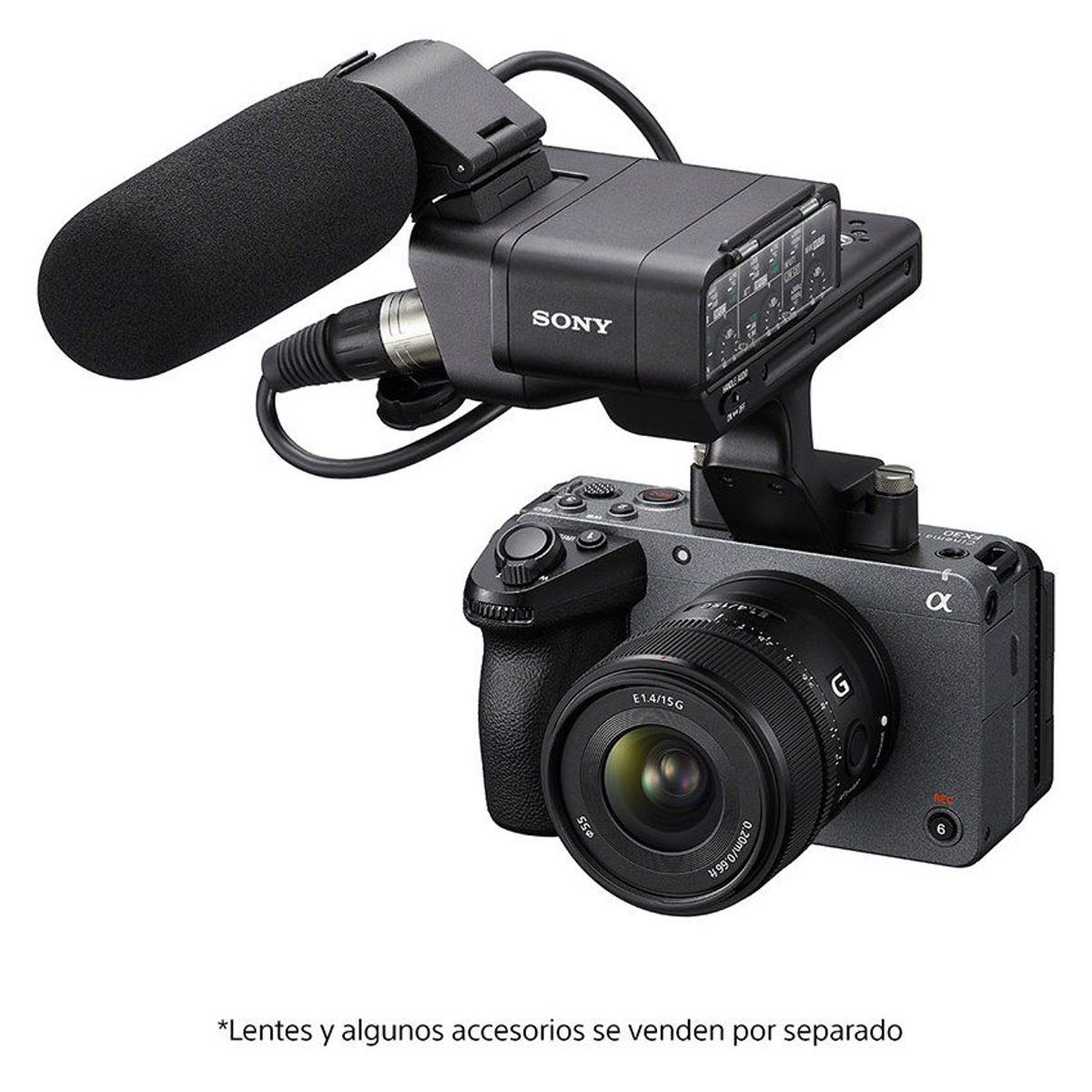 SONY - Cámara de cine sony cinema line compacta fx30 - ilme-fx30