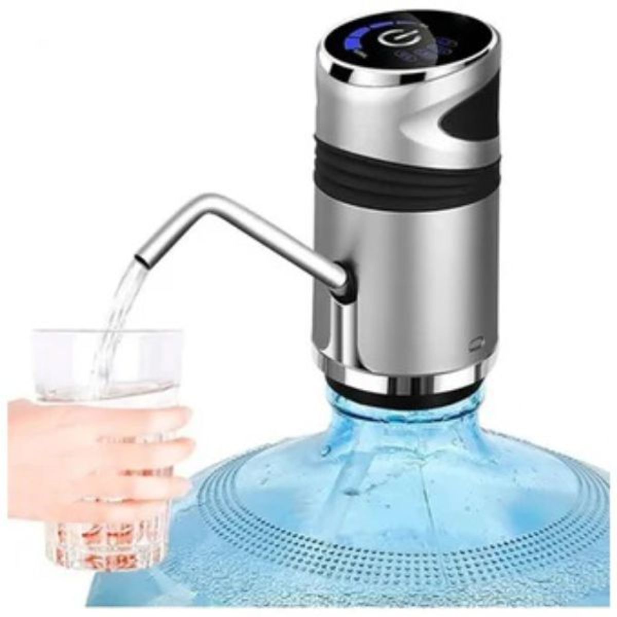 GENERICO - Dispensador De Agua Para Botellon Digital Recargable Tactil