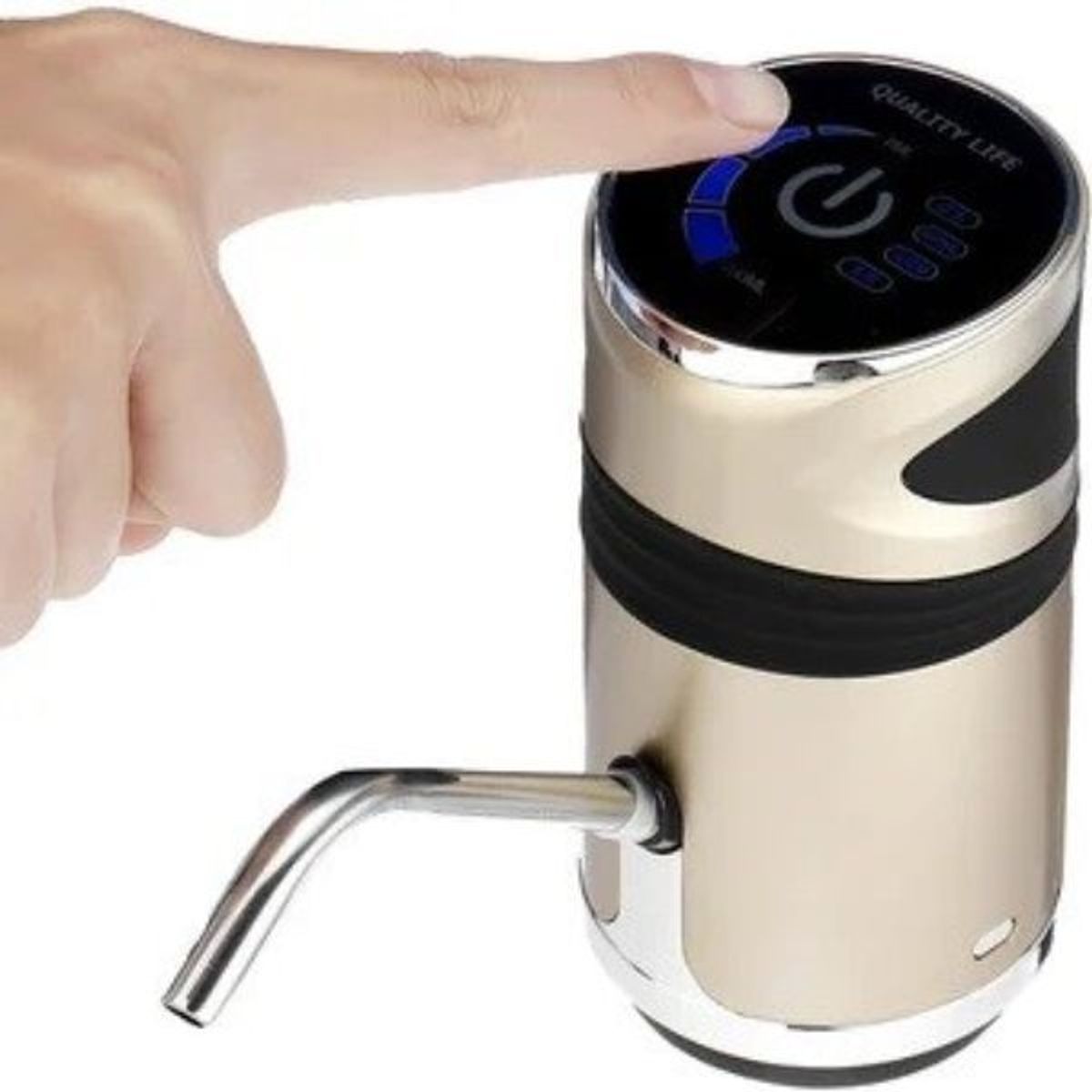 GENERICO - Dispensador De Agua Para Botellon Digital Recargable Tactil