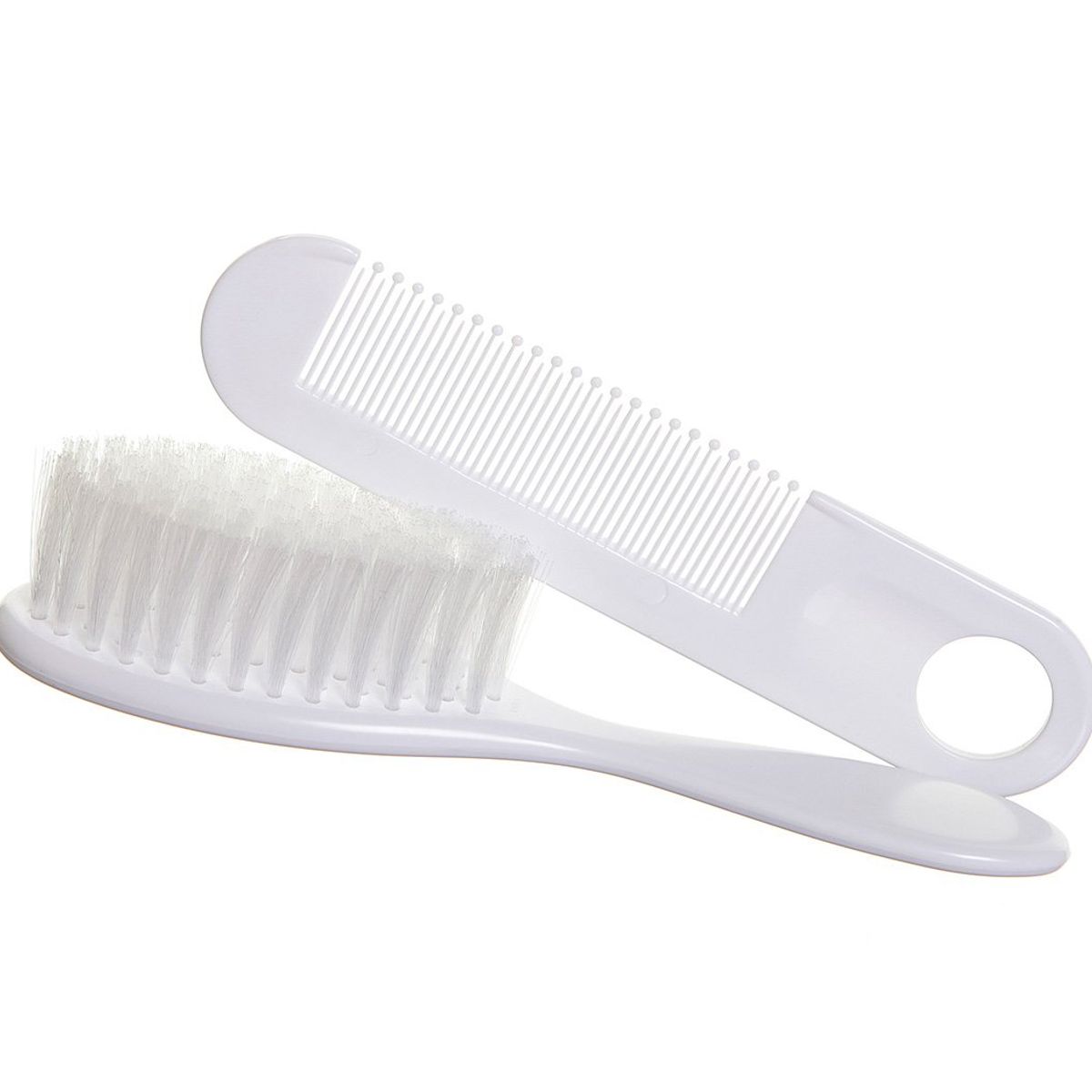 DREAM BABY - Kit de Aseo Para Bebe Peine Y Cepillo Blanco - DREAM BABY