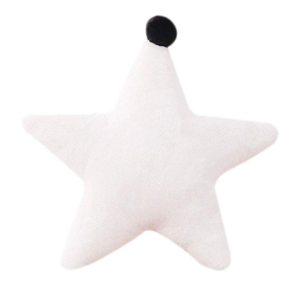 BANZAY - Cojin Decorativo Estrella - Blanco