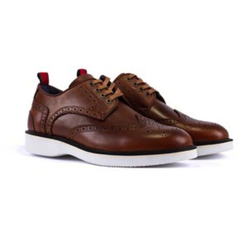 AMBITIOUS - Zapato en Cuero Para Hombre  Marca Ambitious CA-6445am.9 Marrón