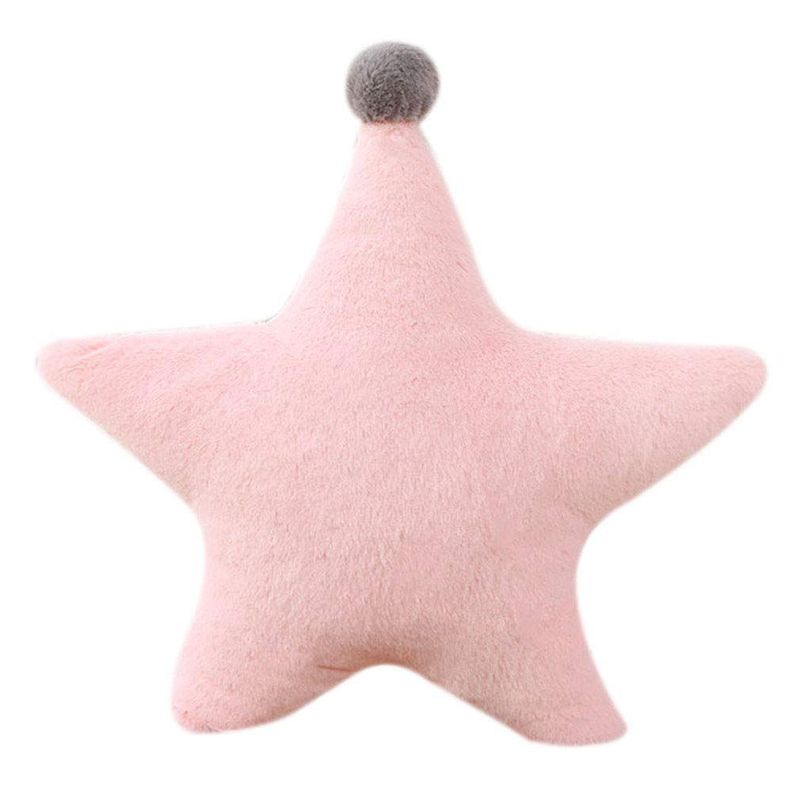 BANZAY - Cojin Decorativo Estrella - Rosado