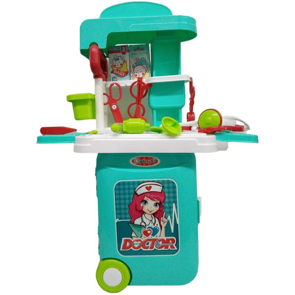 GENERICO - Kit médico 3 en 1 juguete doctor niños