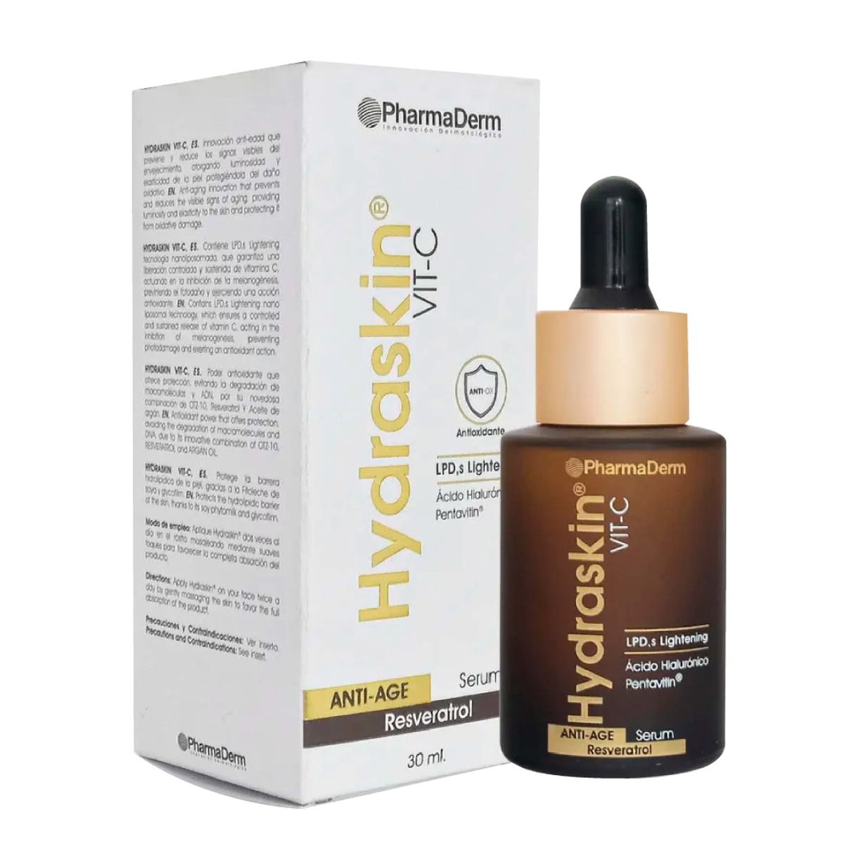 PHARMADERM - Hydraskin Serum Vitamina C x 30ml