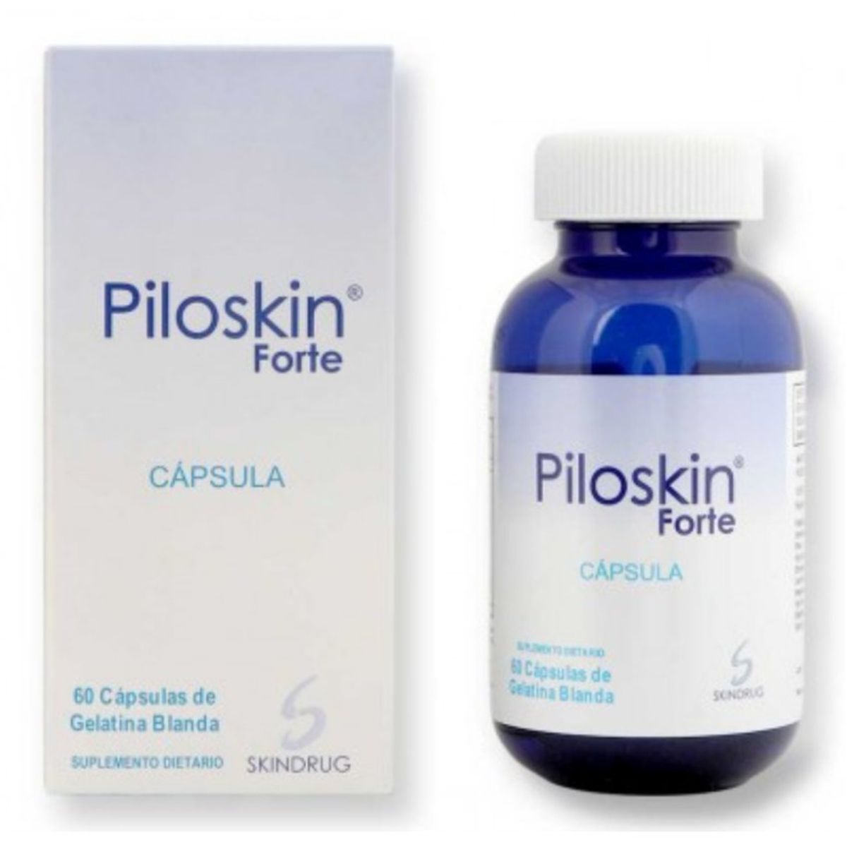 SKINDRUG - Piloskin Forte con Biotina x 60 cápsulas