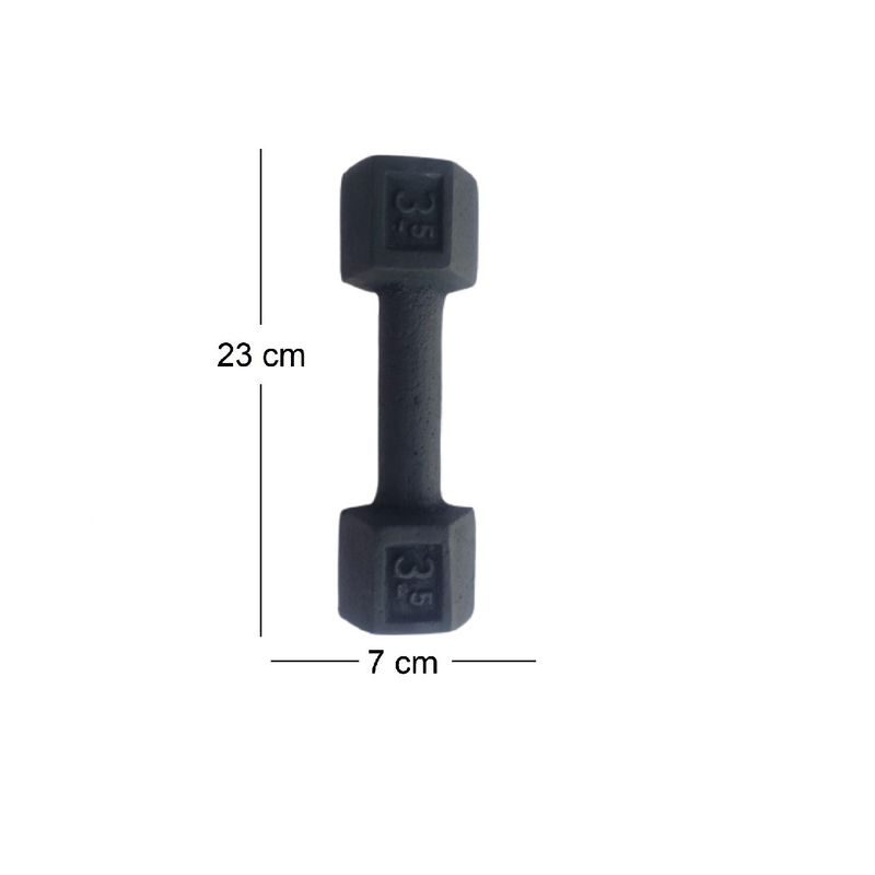 GENERICO - Mancuernas en hierro de 3.5 kg
