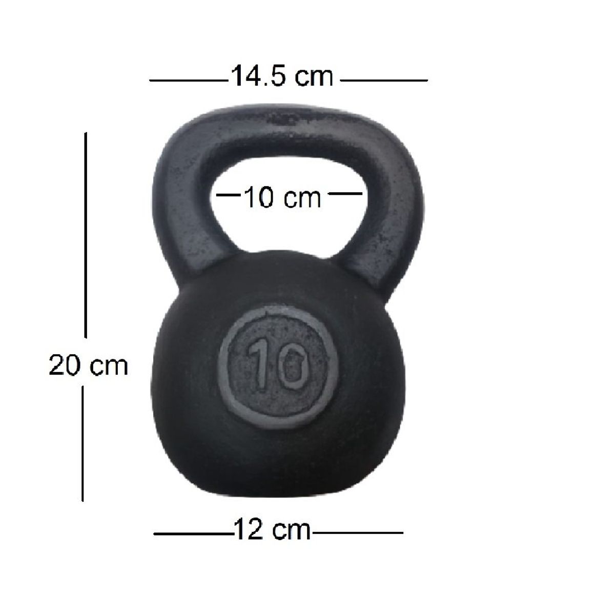 GENERICO - Pesa rusa mancuerna 10 kilos