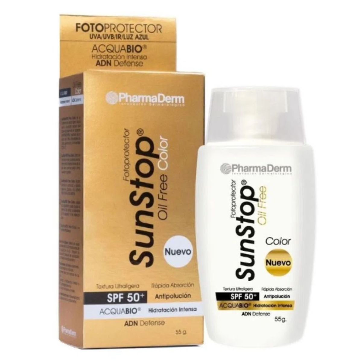 SUNSTOP - Sunstop Oil Free Color SPF50 x 55g Pharmaderm PUM 2060