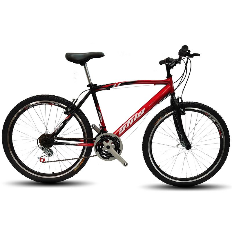 ATILA - Bicicleta Todoterreno Hombre 26 Rines en Aluminio 18 Cambios