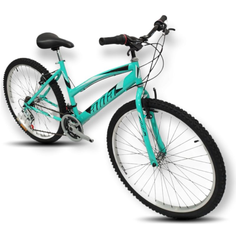 ATILA - Bicicleta todoterreno mujer 26 Rines en Aluminio 18 cambios