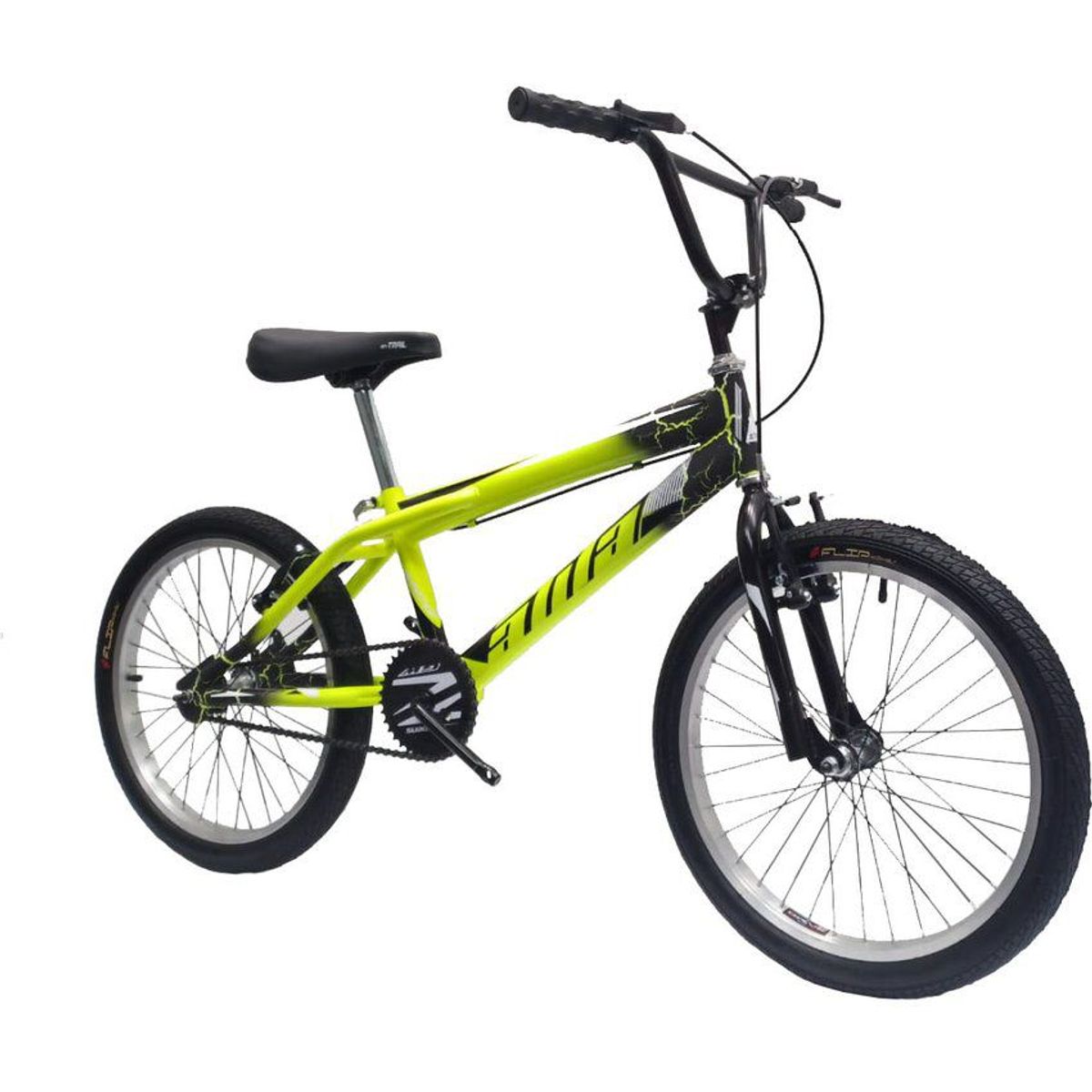 ATILA - Bicicleta Cross Para Niño 20 Rines en Aluminio Amarillo
