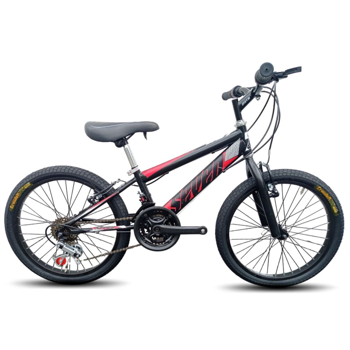 ATILA - Bicicleta todoterreno niño 20 Rines en Aluminio 18 cambios