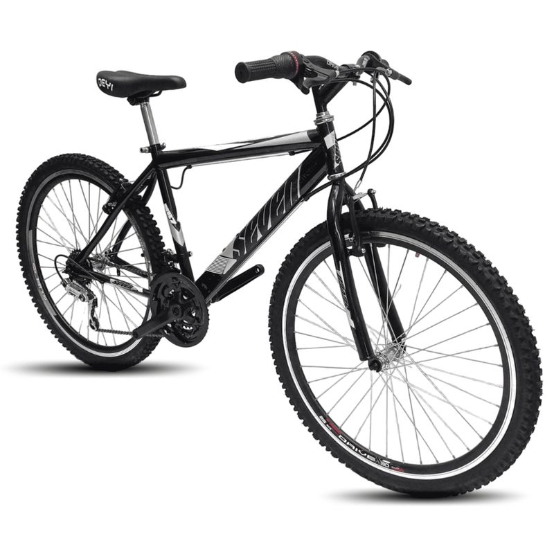 ATILA - Bicicleta Todoterreno Hombre 26 Rines en Aluminio 18 Cambios
