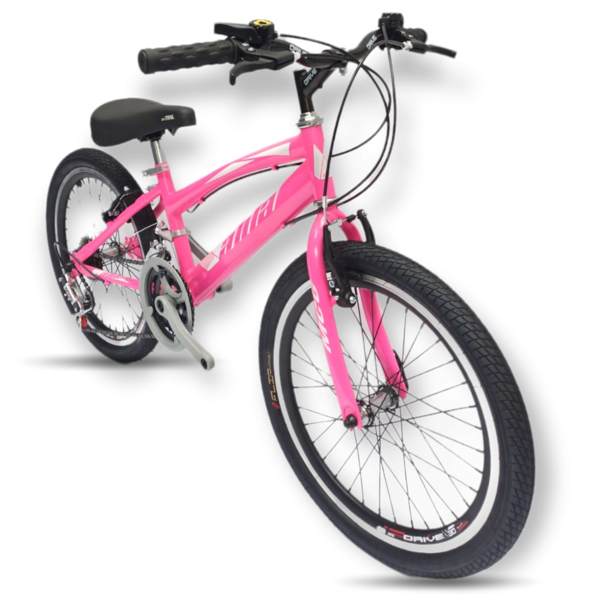 ATILA - Bicicleta Todoterreno 20 Rines en Aluminio niña 18 cambios