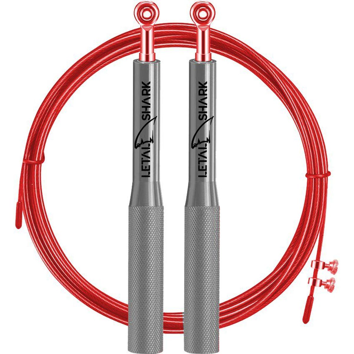 GENERICO - Cuerda profesional lazo salto metalico azul negro  FK51-51